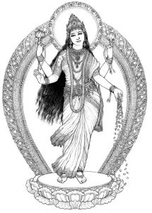 The Goddess Lakshmi